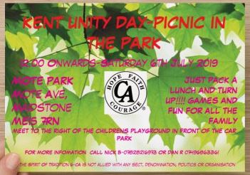Picnic in the Park 2019 Flyer